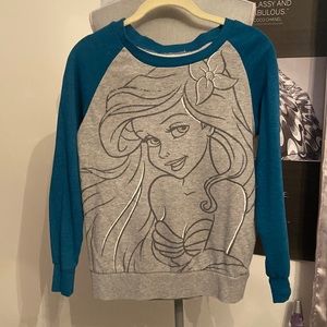 Ariel Disney Princess Crewneck Sweatshirt